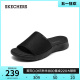 Skechers斯凯奇春夏女鞋一片式平底拖鞋简约舒适外穿一字拖居家拖