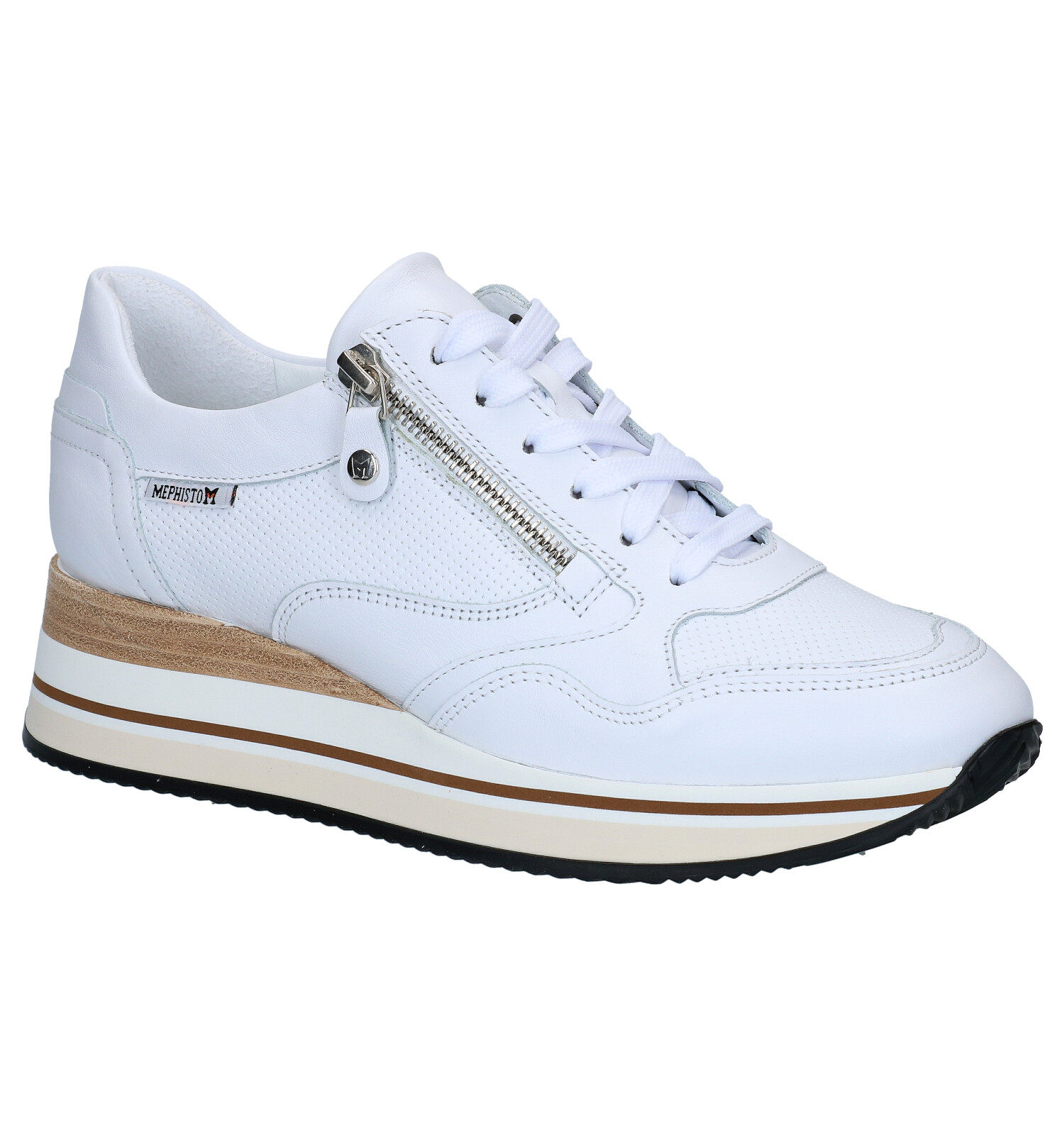 漫步代购 mephisto马飞仕图系带女休闲运动鞋 olimpia 2021春夏款