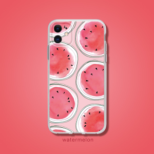 西瓜手机壳适用于苹果iphonex5smax少女清新7p6s/6pxrxs可爱11pro