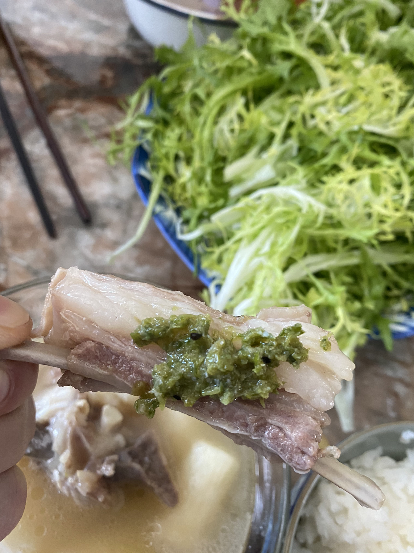 内蒙呼伦贝尔原汁原味牛羊肉蘸料野生韭菜花蘸料一斤装