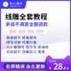 全套线雕视频教程大v面部提升小去皱填充收紧双下巴颌逆向提眼角