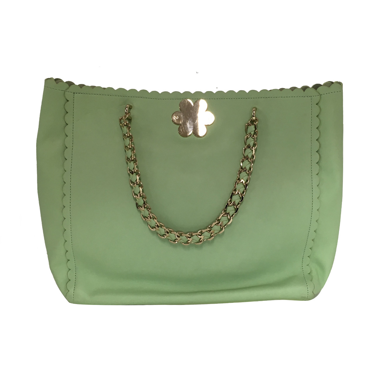 [9.5新]迈宝瑞mulberry 女士浅绿色花朵设计手提单肩包