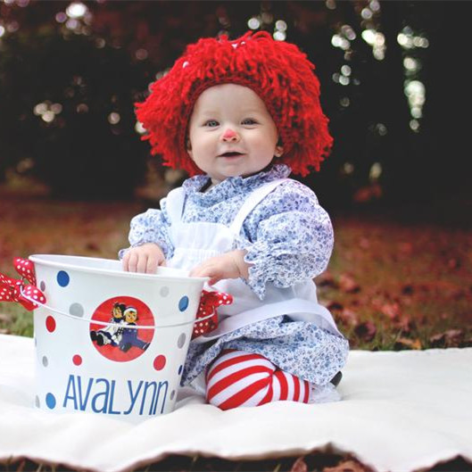 手工编织婴幼儿童宝宝0-5岁女孩定制成人尺寸红色假发毛线帽子