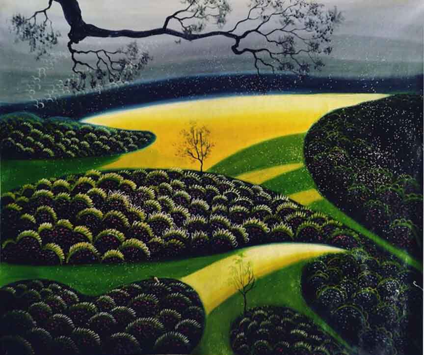 吴非 作品《bulingbuling》布面油画