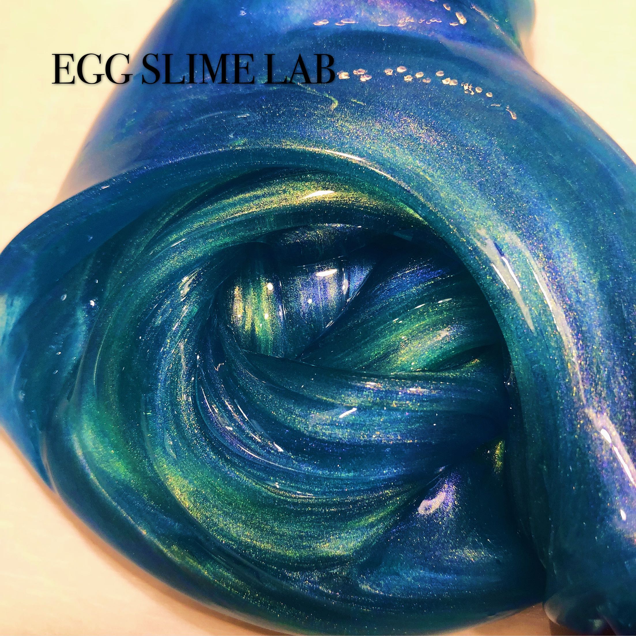绿松石湖水 珠光人鱼姬渐变史莱姆网红slime独家蛋蛋出品 - 蛋蛋