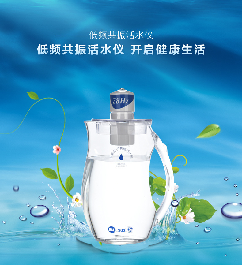 量子低频共振仪 7.8赫兹功能活化水机净水壶家庭款活化低频活水仪在类目 厨房电器, 净水设备, 净水桶/净水杯中 - 来自Buy2taobao.com提供专业的淘宝代购服务