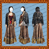 Tokyo Sell Pirates of the Caribbean 3 Psychic Tia Dalma Tia Domar cos Clothes cosplay Tokyo Sell Pirates of the Caribbean 3 Psychic Tia Dalma Tia Domar cos Clothes cosplay