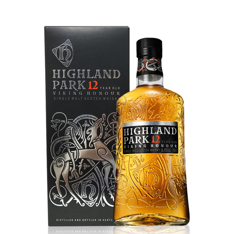 行货highland park高原骑士12年单一麦芽威士忌700ml