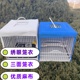 手工通用绣眼三面笼衣塑钢蓝色笼罩笼布白色单层薄款正方形罩衣