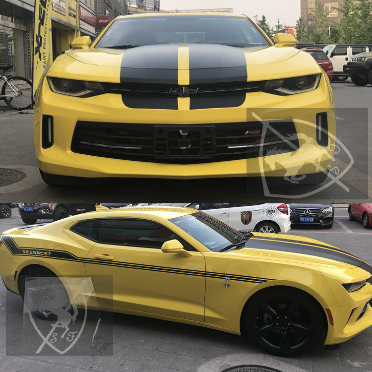 永将汽车用品品牌店的优惠券大全—雪佛兰科迈罗改装车贴camaro大黄蜂