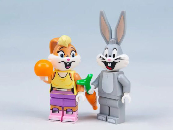 乐高抽抽乐兔八哥崔弟lego益智人仔积木拼装玩具盲盒乐一通71 淘宝 份