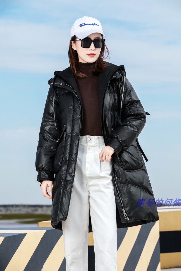 羽绒服半成品女式2021新款