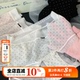 泡泡云纱~miu系波点冰丝内裤女士无痕夏季轻薄三角裤12cm加长裆新