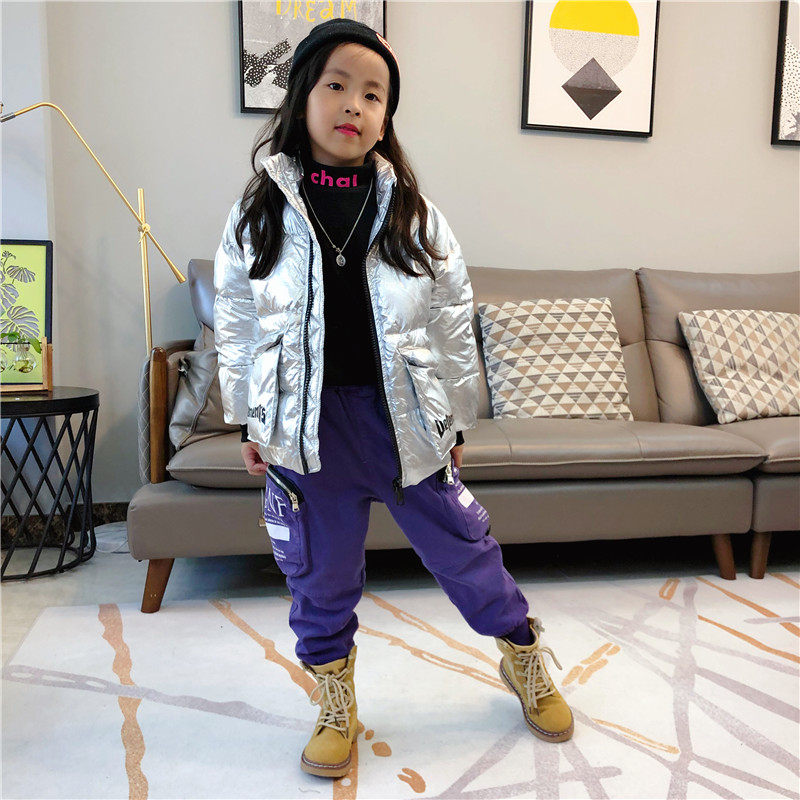 男女童韩版珍珠棉面包服130元女童冬季2019新款时髦儿童潮面包服209元