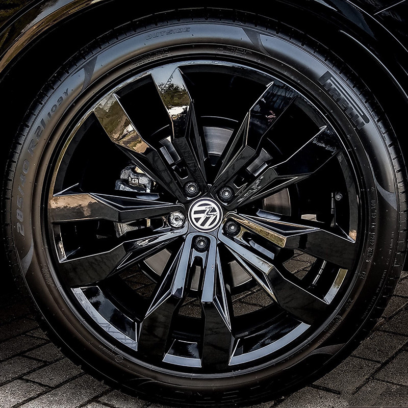 特价电镀喷漆 镜面 高光_汽车轮毂喷膜亮黑色钢圈轮胎镀铬改色永久