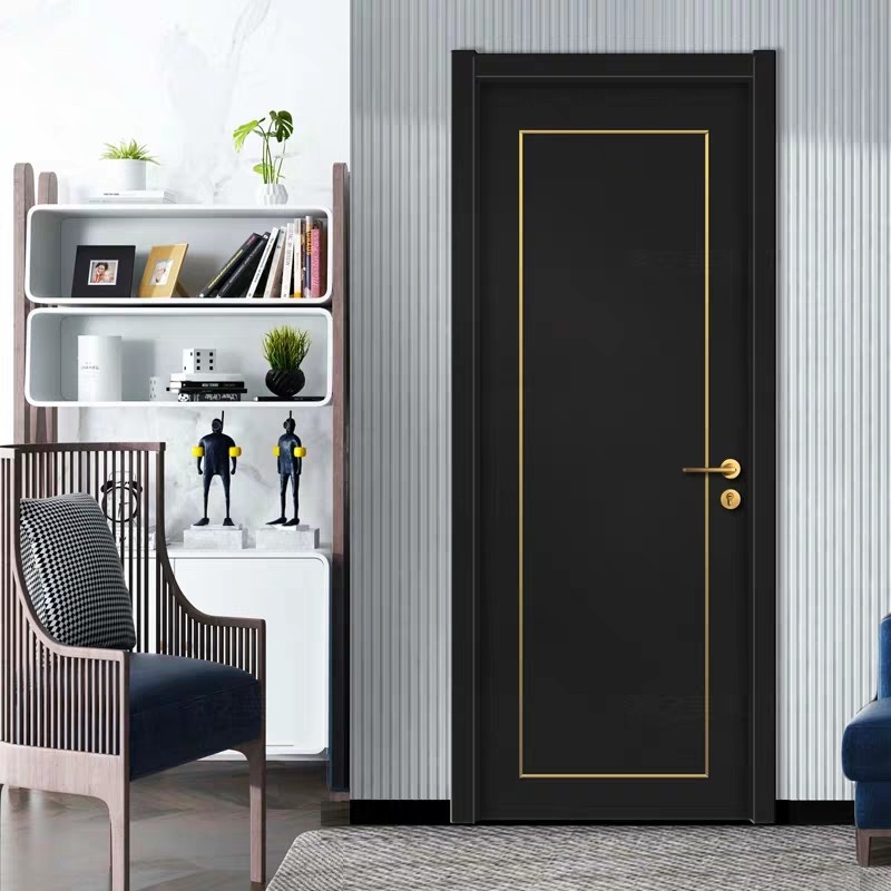 木门室内房门定做免漆烤漆门卧室门套装门复合实木隔音门全屋定制
