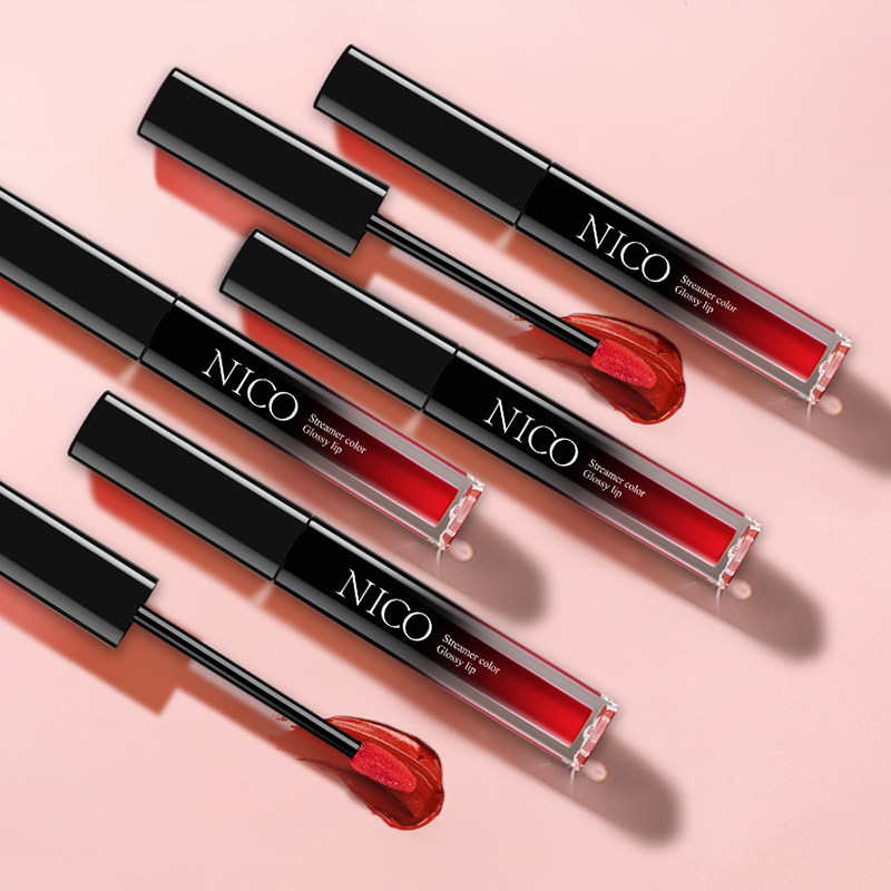nico丝绒雾面哑光唇釉持久不易脱色唇彩唇蜜学生款口红平价小众女