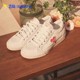 Adidas阿迪达斯正品女鞋夏季爱心小白鞋运动帆布休闲鞋 H02542