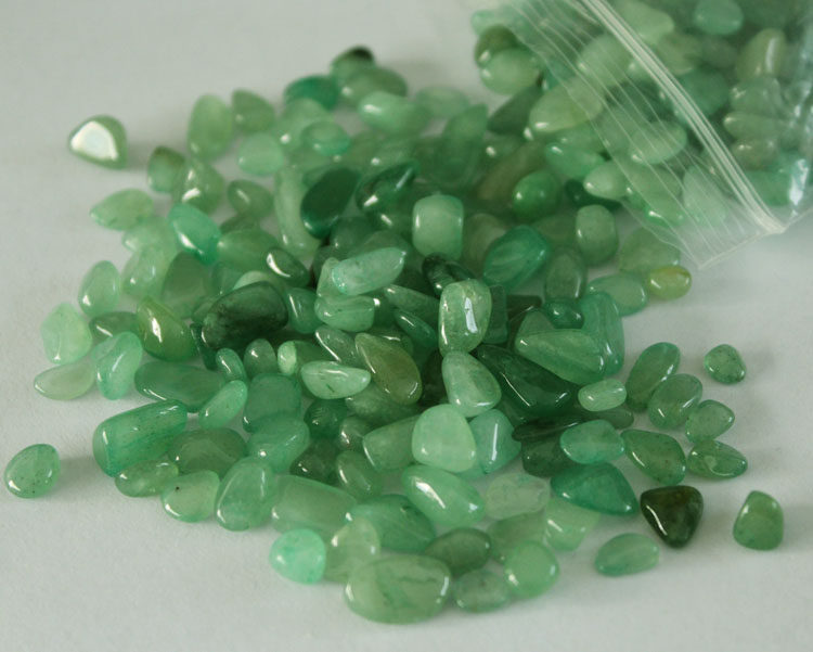 高光纯天然绿色中小号碎石头鹅卵石雨花石石头鱼缸装饰用石绿玉石