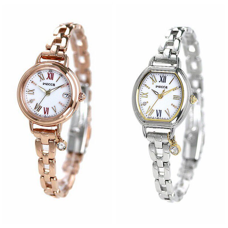 西铁城wicca系列光动能时尚女表kl0-561-15 kp2-515-13