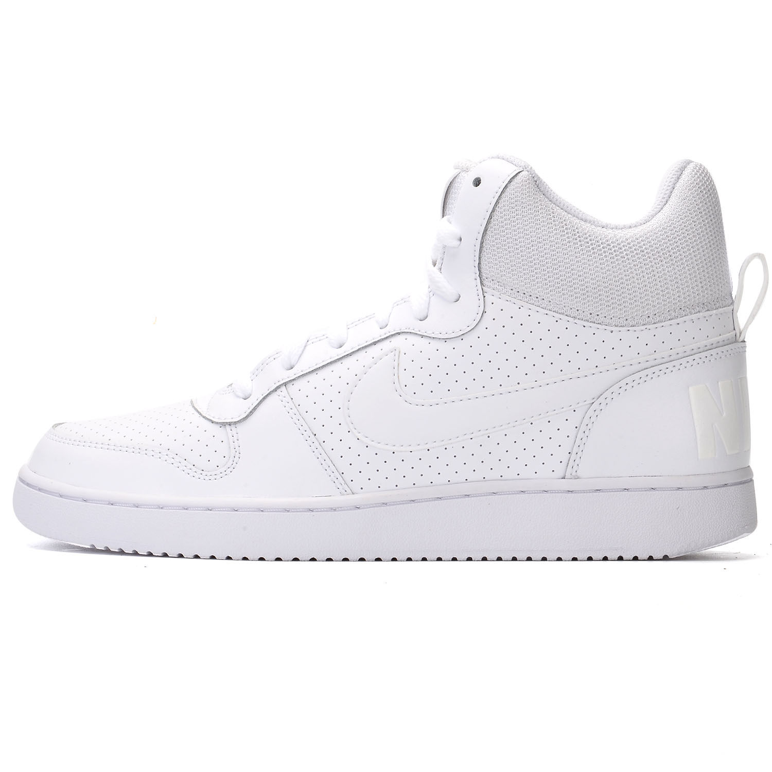 nike/耐克正品court borough mid男女纯白高帮运动休闲板鞋838938