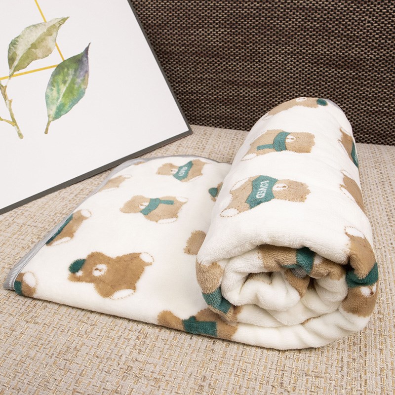 宠物猫咪毛毯小被子珊瑚绒狗狗垫子睡觉用毯子睡垫猫垫子冬季保暖