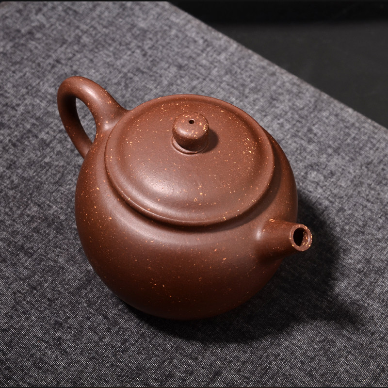 范双元国工【全手工古韵壶】原矿紫泥 紫砂壶 255cc 光货