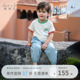 戴维贝拉儿童长裤套装2025男童夏装新款裤子短袖两件套男宝宝童装