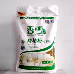 中粮香雪面粉 5kg 香雪牌面粉 通用粉 多用途特精面粉 不含增白剂