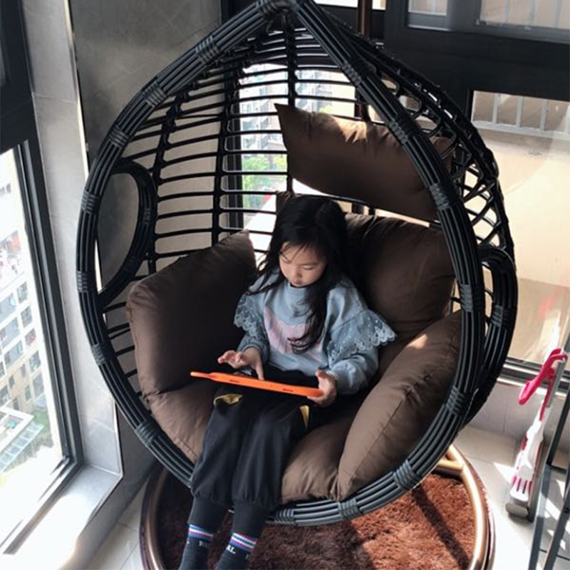 摇椅单双人粗藤吊篮吊椅子室内秋千阳台户外家用摇篮吊床懒人藤椅|msdalam kategori perabot kediaman, luar/perabot taman, Swing luar - dari Buy2taobao.com untuk memberikan perkhidmatan ejen Taobao profesional membeli