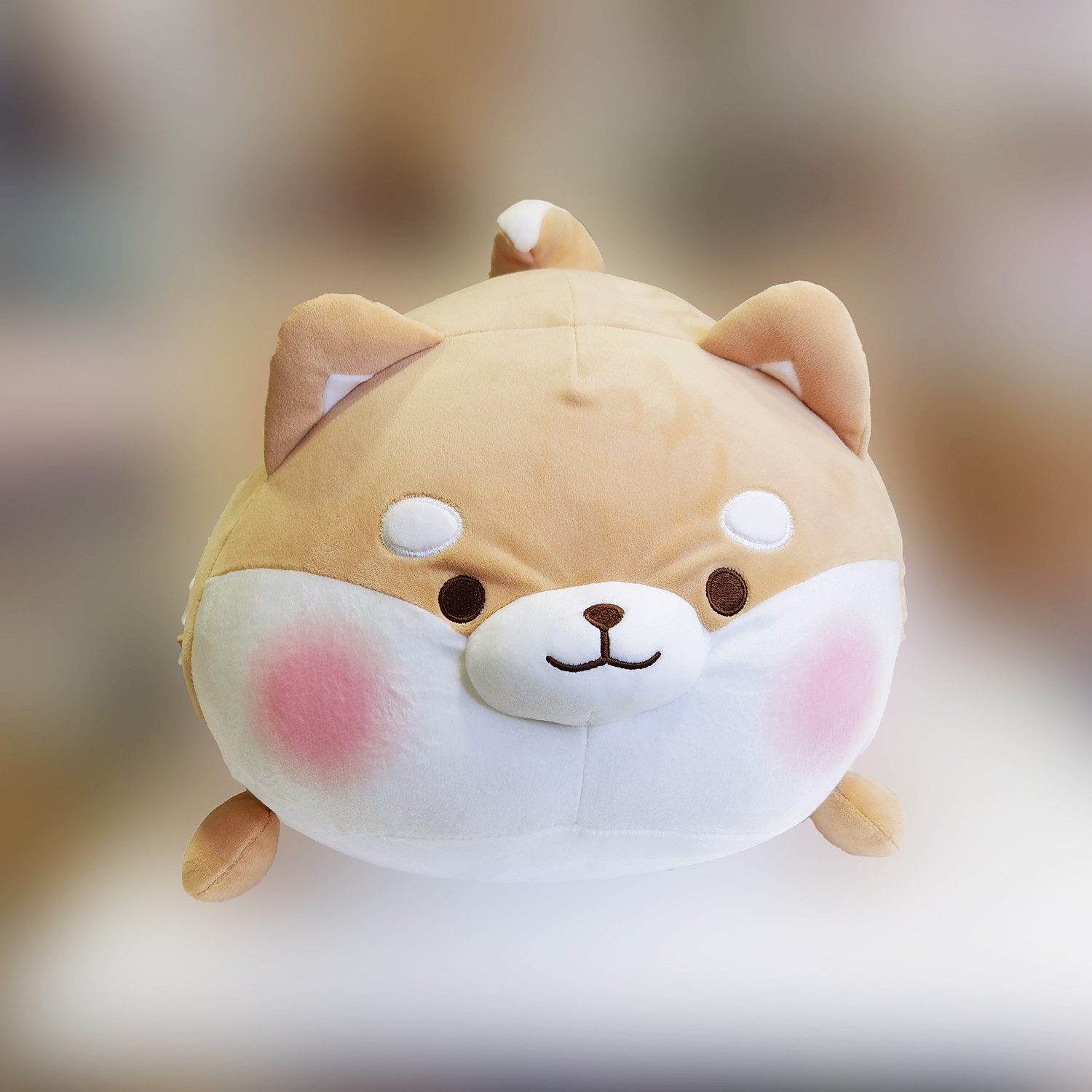 名创优品毛绒玩具狗_名创生活优品柴犬毛绒公仔玩偶礼物可爱女生布