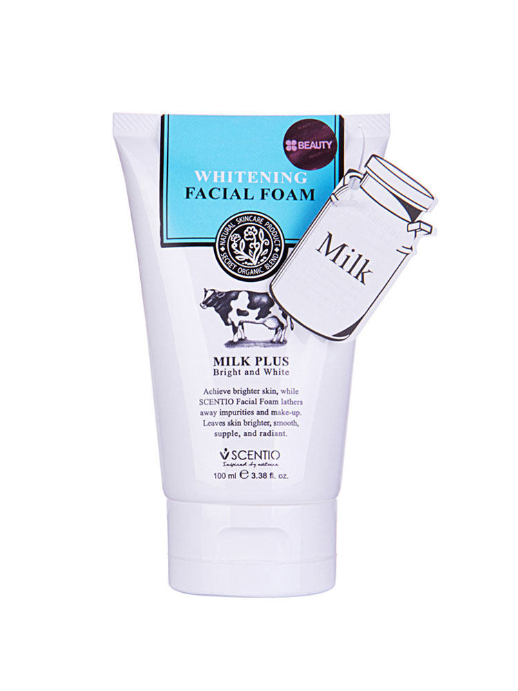 一折beauty buffet泰国q10牛奶洗面奶100ml