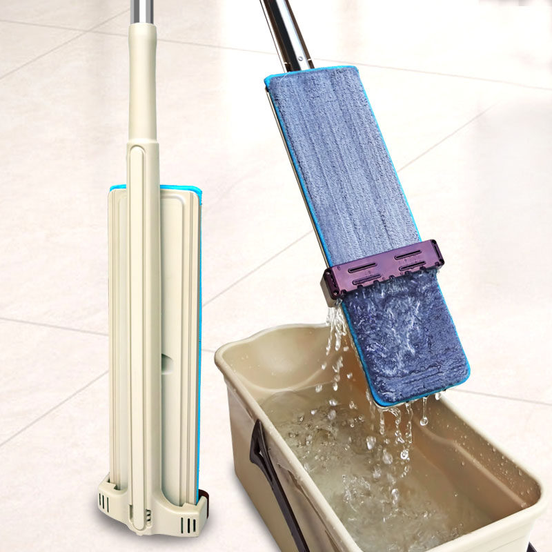 手洗懒人平板拖把42cm大号拖布自动挤水干湿两用地拖一拖净套装优惠券