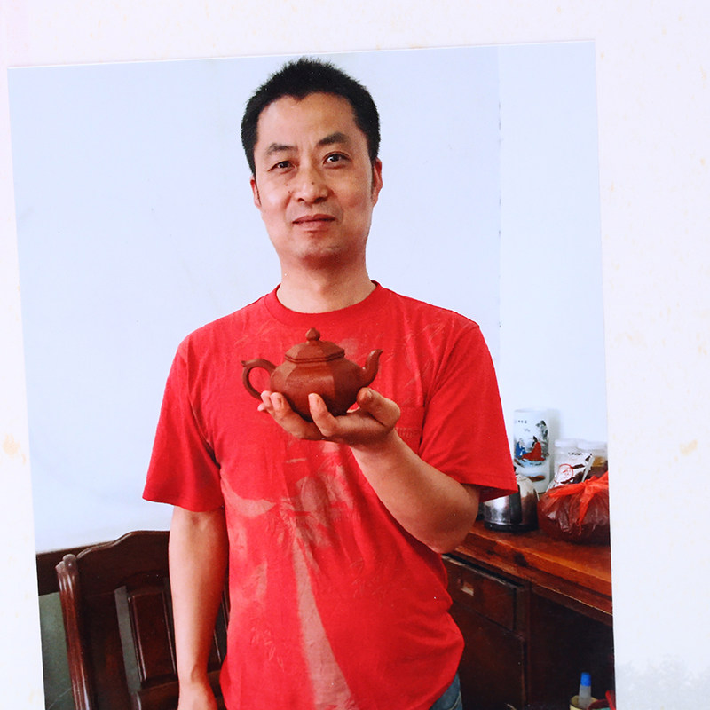 董正强 工艺美术师 方壶【六方笑樱】 宜兴紫砂壶茶壶