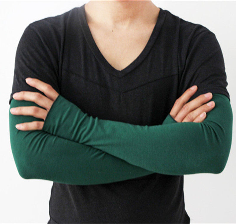 特价臂套男 长款_莫代尔防晒袖套长款套袖手臂套男遮疤痕防紫外线护臂