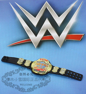国外代购 wwe美泰世界冠军头衔 ecw极限摔跤冠军赛 腰带