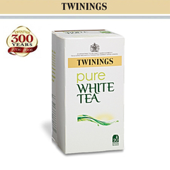 2盒包邮/英国川宁UK TWININGS红茶/川宁至纯白茶/20茶包入