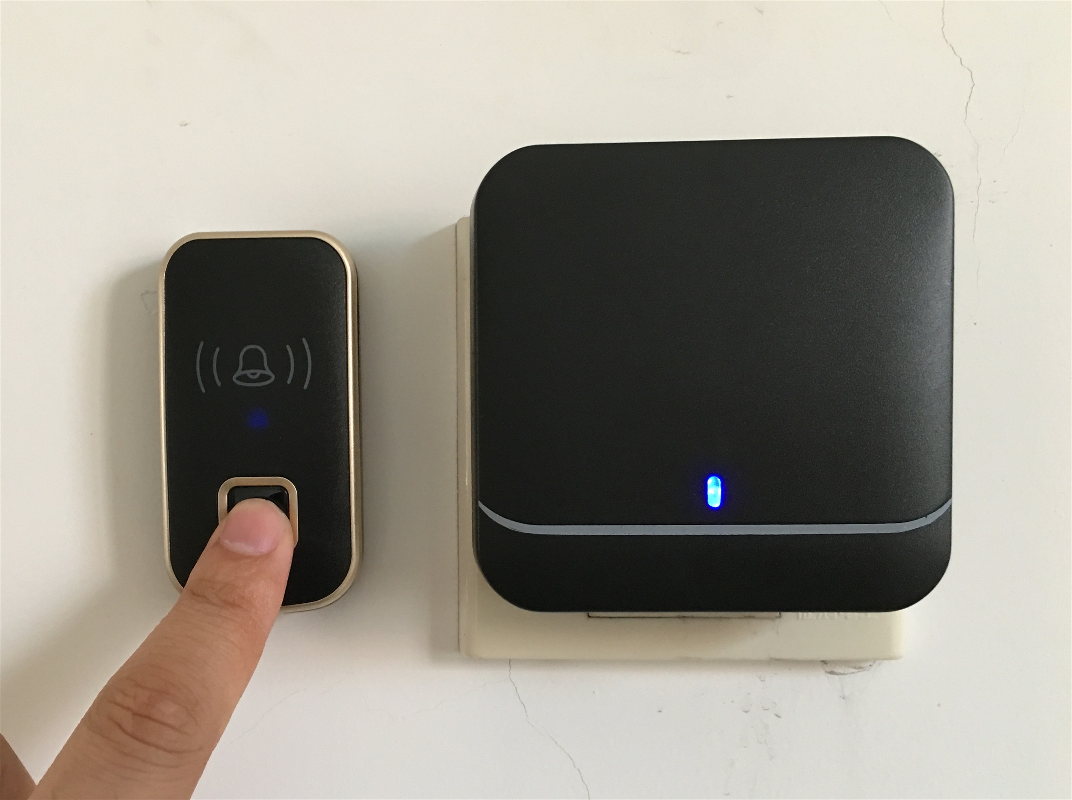 包邮 佳斯曼门铃无线家用 老人孕妇月子小孩呼叫器免布线无线门铃