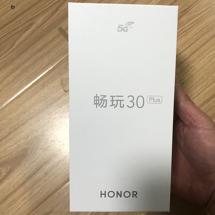 适用 荣耀 畅玩30plus 手机包装盒子原装充电器 数据线30plus盒子