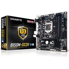 Gigabyte/技嘉 B150M-DS3H DDR4固态主板1151针 支持6500