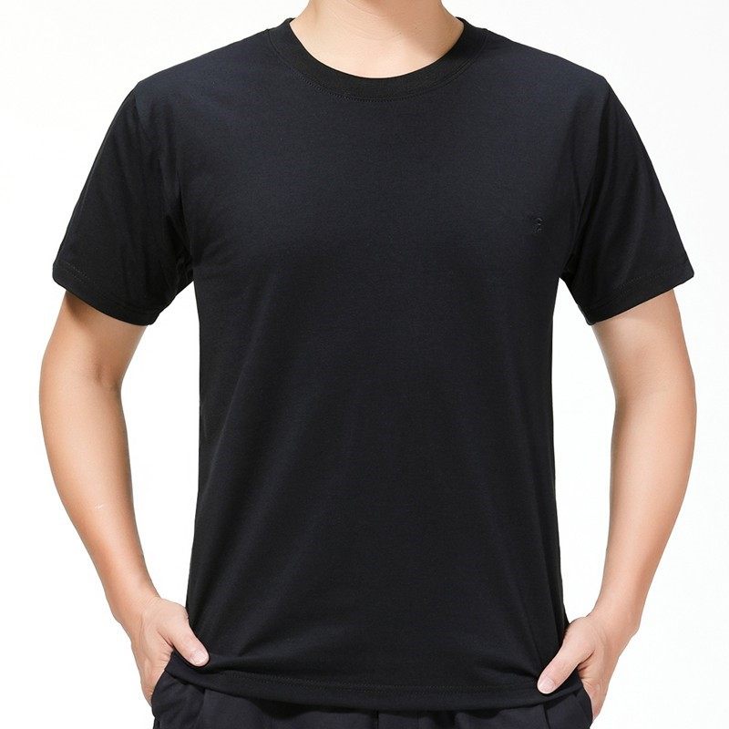 黑作服训短袖t恤