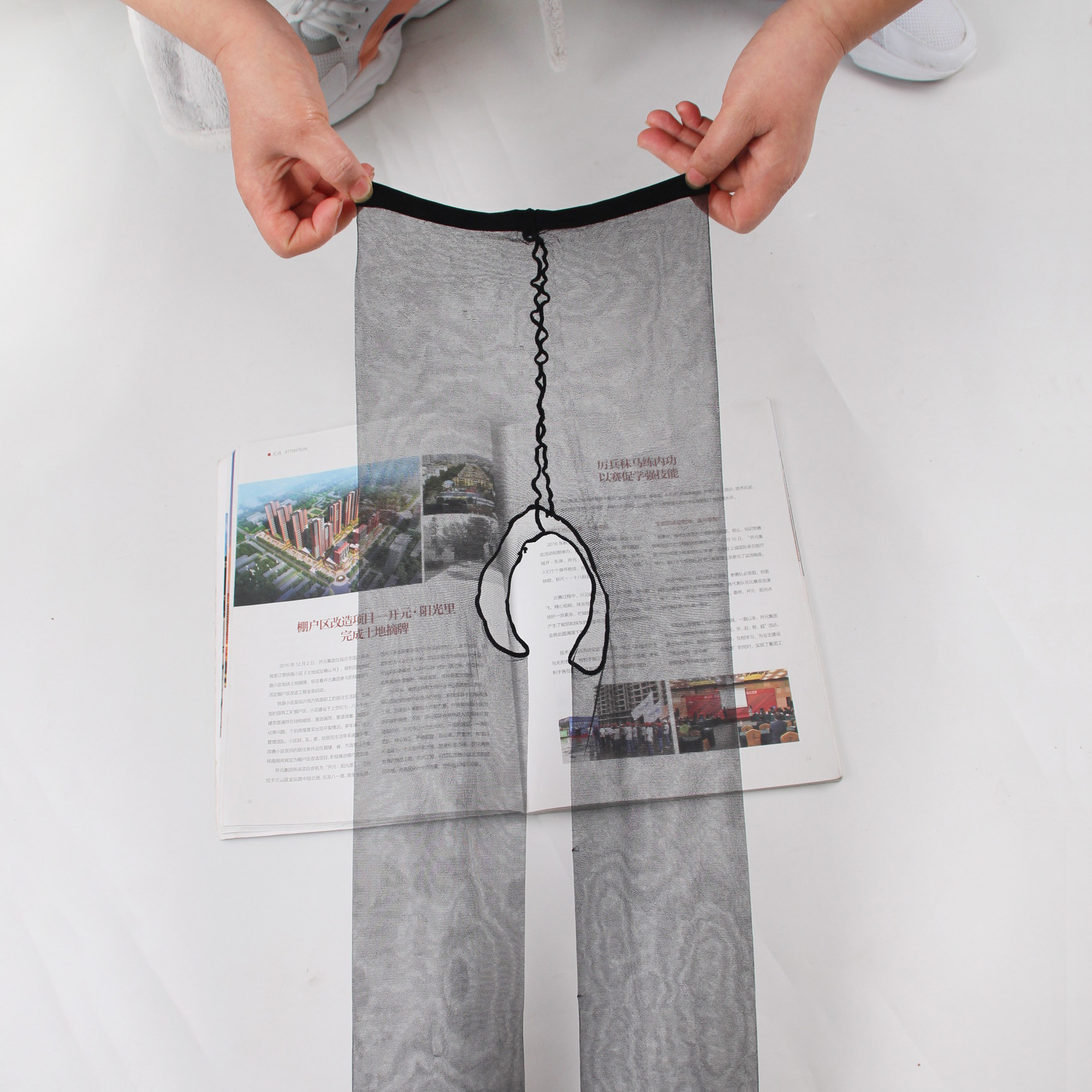 开档丝袜 开裆免脱