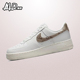 耐克NIKE AirForce1Low空军一号AF1蛇纹白女款低帮板鞋DD8959-002