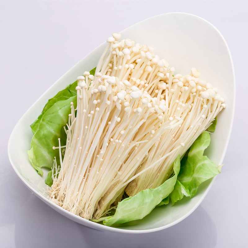 北京发货 密云农家新鲜蔬菜金针菇250g