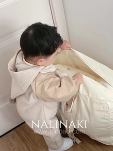 nalinaki儿童被子包幼儿园便携式收纳名字定制刺绣ins防尘打包袋