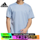 阿迪达斯官网夏季男子运动训练休闲圆领短袖T恤JD5224