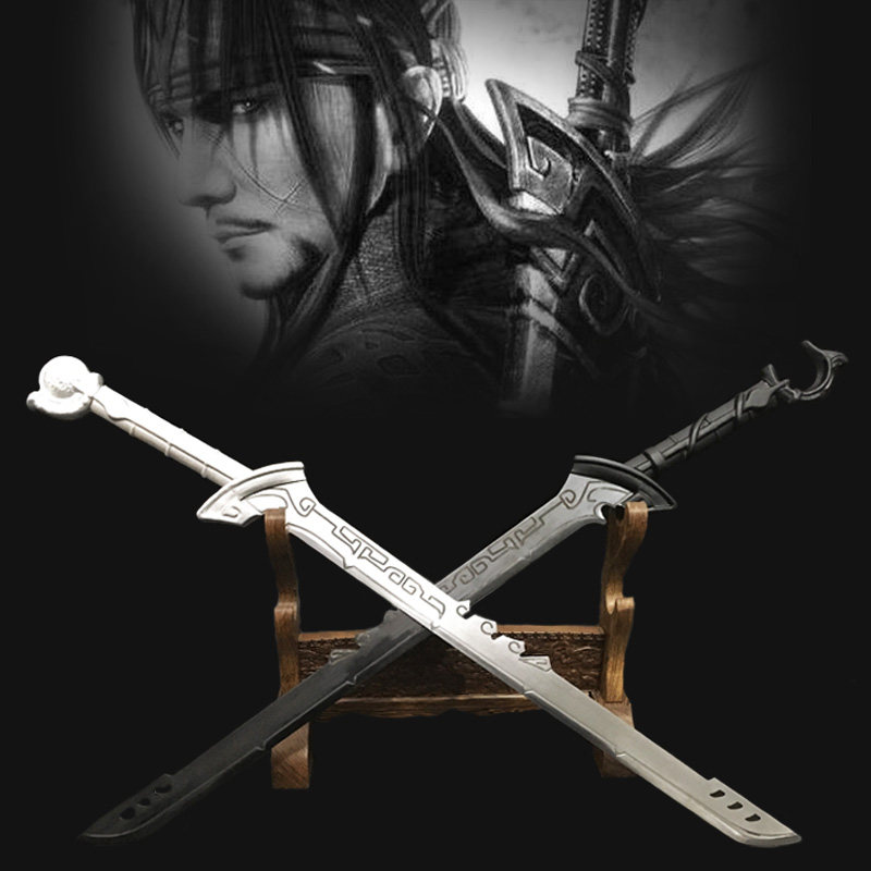 特价动漫刀剑武器 未开刃金属 大号