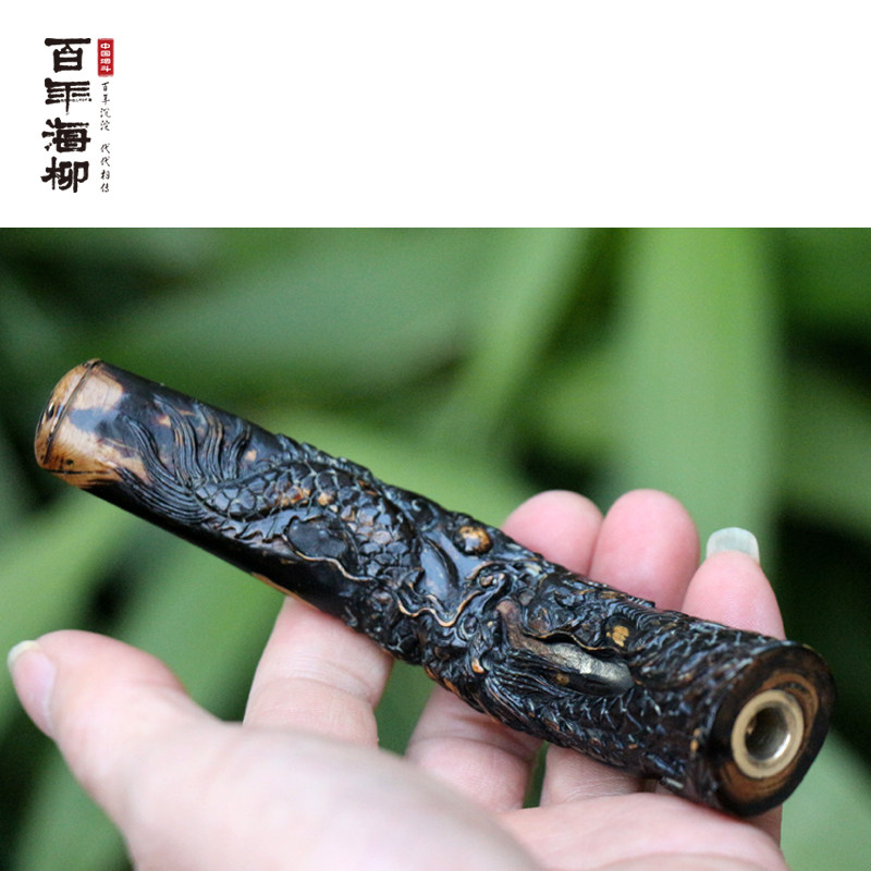 百年海柳非遗传承人陈佛顺作品大师海柳雕挂件佛手保平安定制款