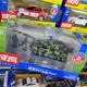 儿童玩具合金坦克车越野车模型装甲战车男孩回力仿真军事车模声光
