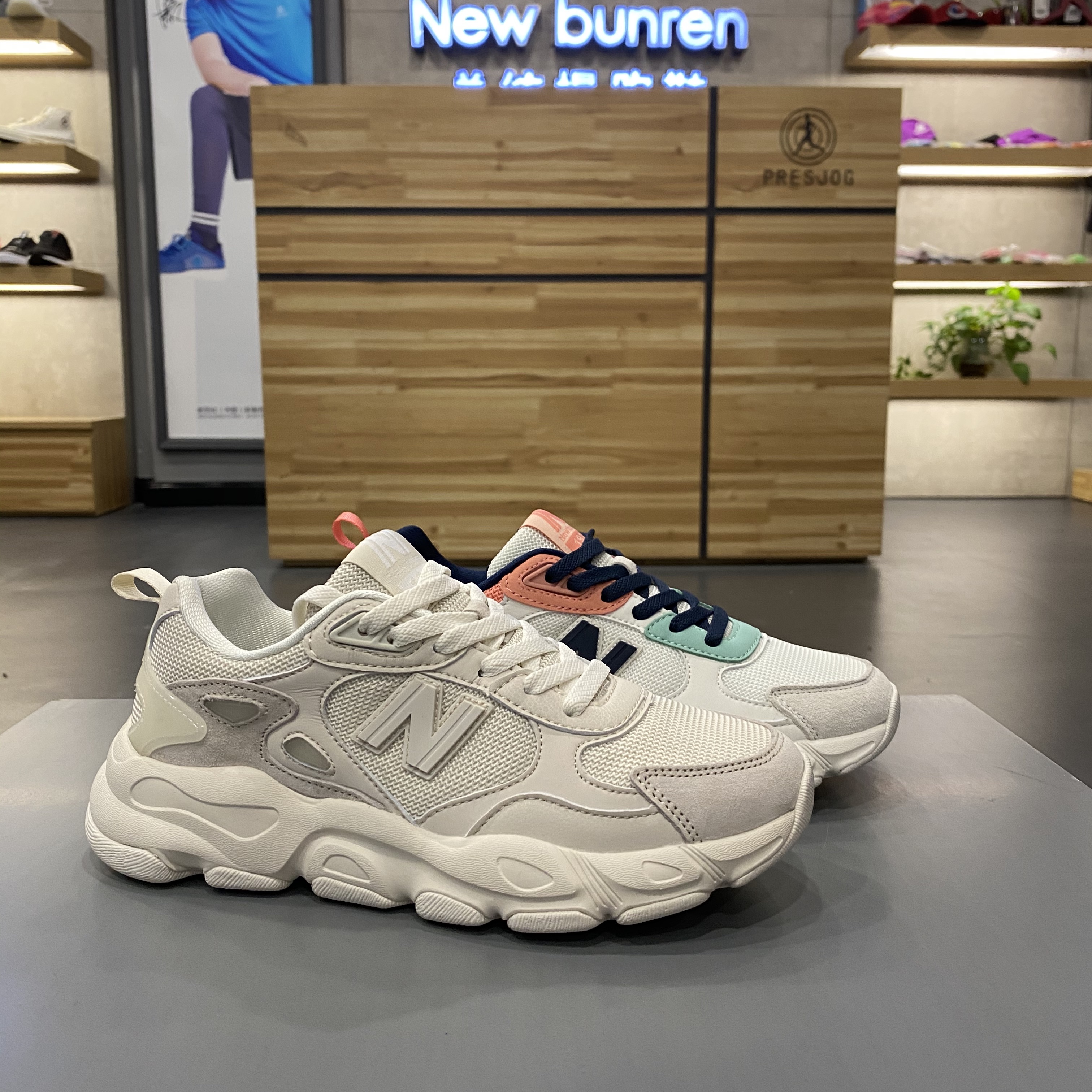 newbunren总统慢跑鞋新款2021休闲新百伦运动鞋男鞋情侣鞋女鞋